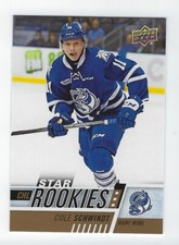 2017-18 Upper Deck CHL Star Rookies #398 Cole Schwindt