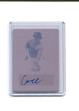 2022 Leaf Perfect Game Showcase Magenta Printing Plate Carson McEntire Auto 1/1