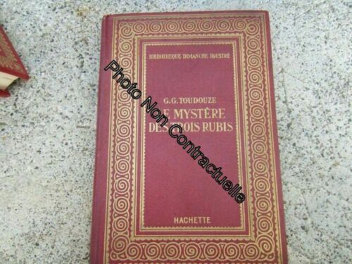 Le Mysterre The Three Ruby Toudouze Georges G Condition Correct - Picture 1 of 1