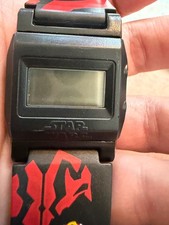 Vintage 1999 Star Wars Episode I Obi-Wan Kenobi Darth Maul Digital Watch Tin
