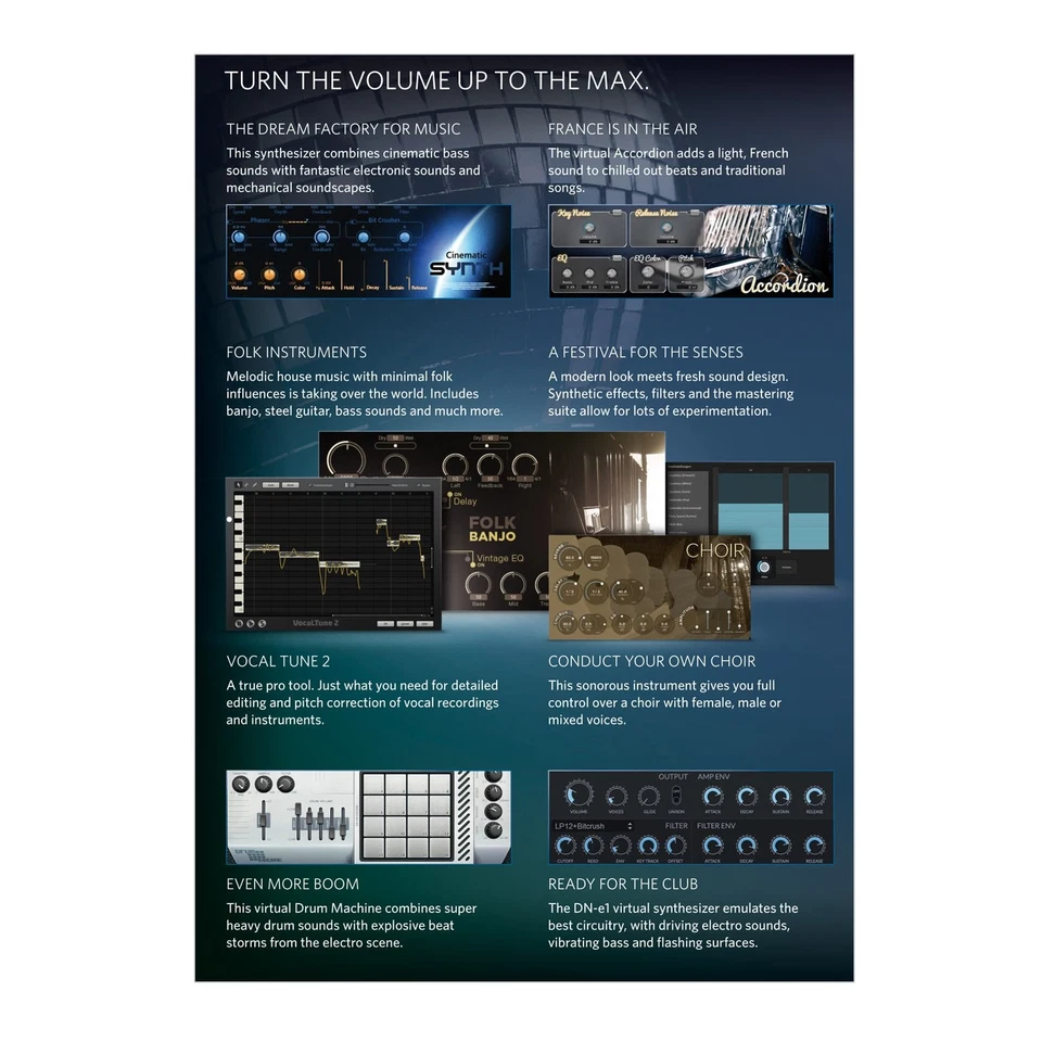 Magix Music Maker 2016 Live Electronic Music Production Software Midi Controller - Image 3 of 4