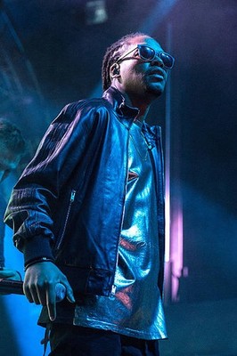 Rapper Lupe Fiasco performs on stage during Day 1 of Fun Fun Fun F- Old Photo 10