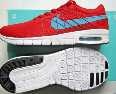 Nike KOSTON MAX 41 US 8 NEU SB SkateBoarding 833446 641 RED Men Herren zu 631047