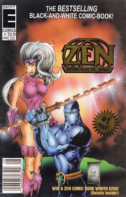 Zen Intergalactic Ninja (6th Series) #1 (Newsstand) FN; Entity | Bill Maus - w/B