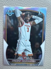 2022-23 Bowman U Chrome Basketball Vincent Iwuchukwu 1st Bowman Rookie Card #92