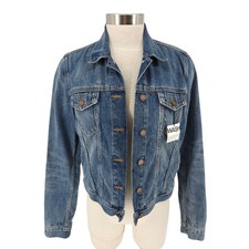 GAP 1969 Icon Flap Denim Jacket Long Sleeve Button Jericho Dark Wash NWT Small