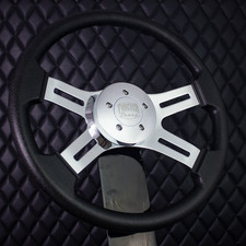 Forever Sharp 16 Steering Wheel Big Rig Black Polyurethane International T05