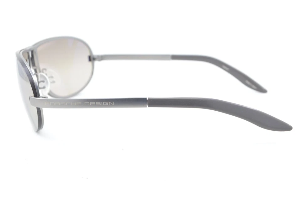 Nuevas gafas de sol Porsche Design 40 años aniversario P'8418 Y plata mate titanio nuevas en caja Foto 4 de 4