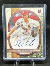 2025 Topps Museum Collection Gordon Graceffo /99 On Card Auto Rookie RC