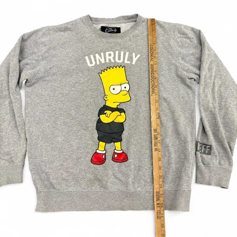The Simpson Unruly Neff Sudadera Cuello Redondo Talla Pequeña  Foto 4 de 4