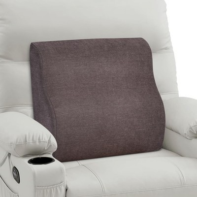 TANYOO Back Support Pillow for Recliner Dual Layer Lumbar Medium, Brown