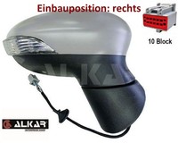 Alkar 6144362 AußEnspiegel Rechts Spiegel AußEn FüR Ford
