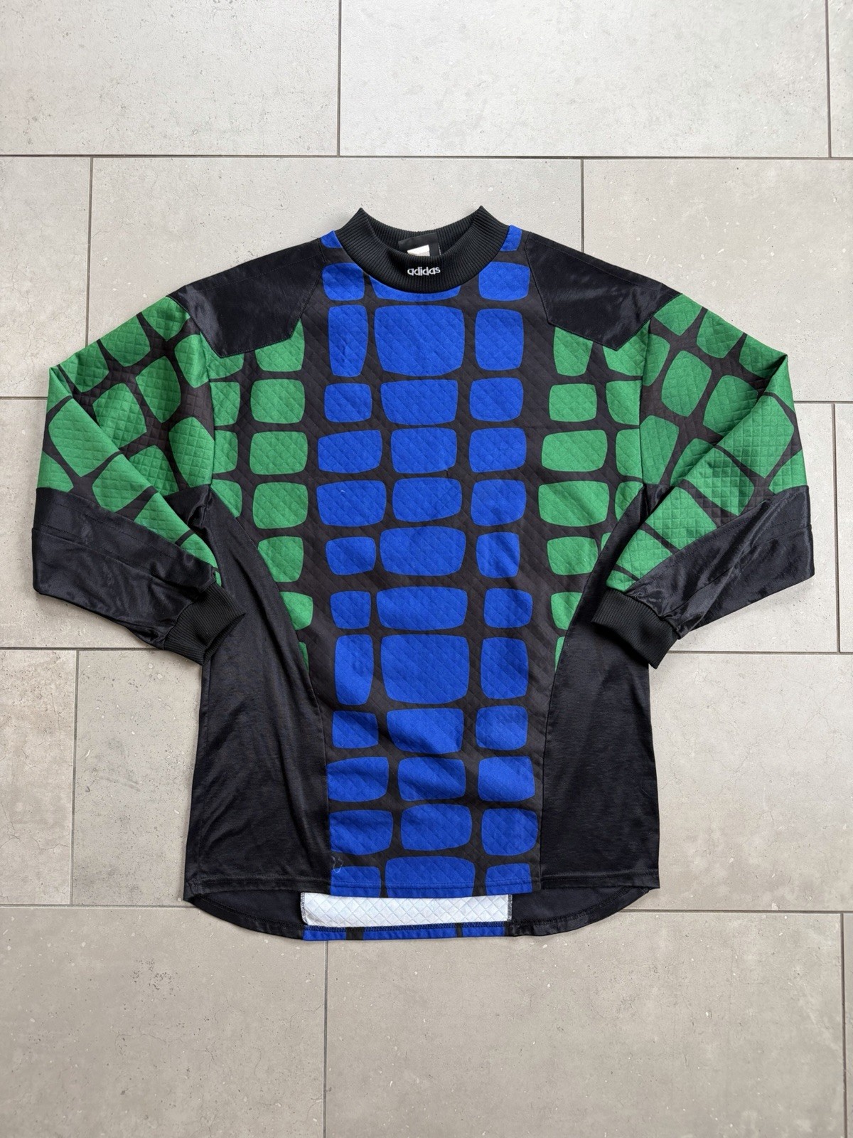 Vintage 1990s Adidas Soccer Goalkeeper Predator Made In USA 90s Jersey Mens Sz L