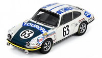 Spark, Porsche 911T #63 24 Stunden Von Le Mans 1969 R.MAZZIA-P.MAUROY, 1/43, ...