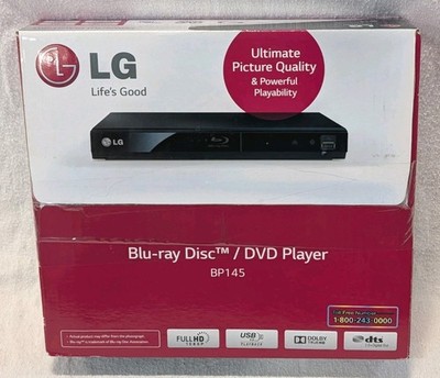   LG BP145 Blu-Ray Disc / DVD Player New in Box NIB Factory Sealed