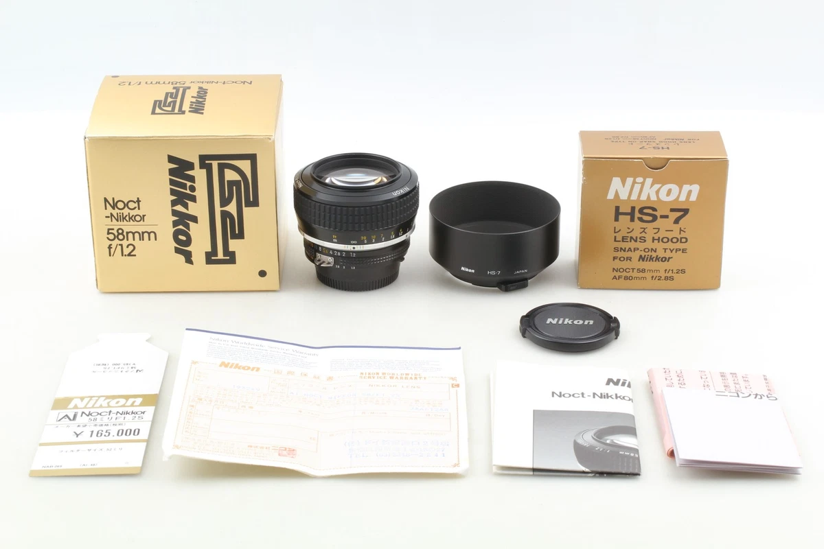 Nikon f/1.2 Camera Lenses 58mm Focal for sale - eBay