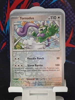 Tornadus 120/142 Sv07: Stellar Crown Reverse Holo $2 Minimum Purchase 
