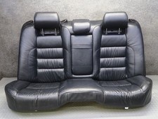01-02 Lexus Gs300 Gs430 Rear Leather Seat Upper Lower Cushion Black Set Oem