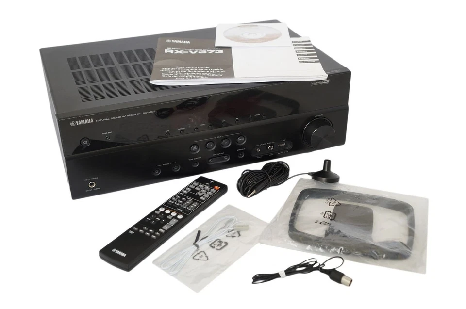 ✅Yamaha RX-V373 HDMI 5.1 AV-Receiver Schwarz✅ - Bild 1 von 4