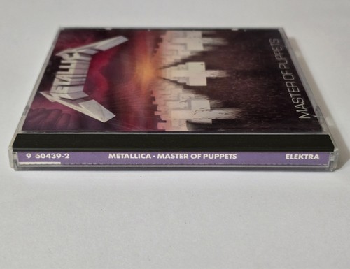 METALLICA MASTER OF PUPPETS LONGBOX CD 1986 ELEKTRA RECORDS HEAVY METAL ALBUM - Picture 7 of 24