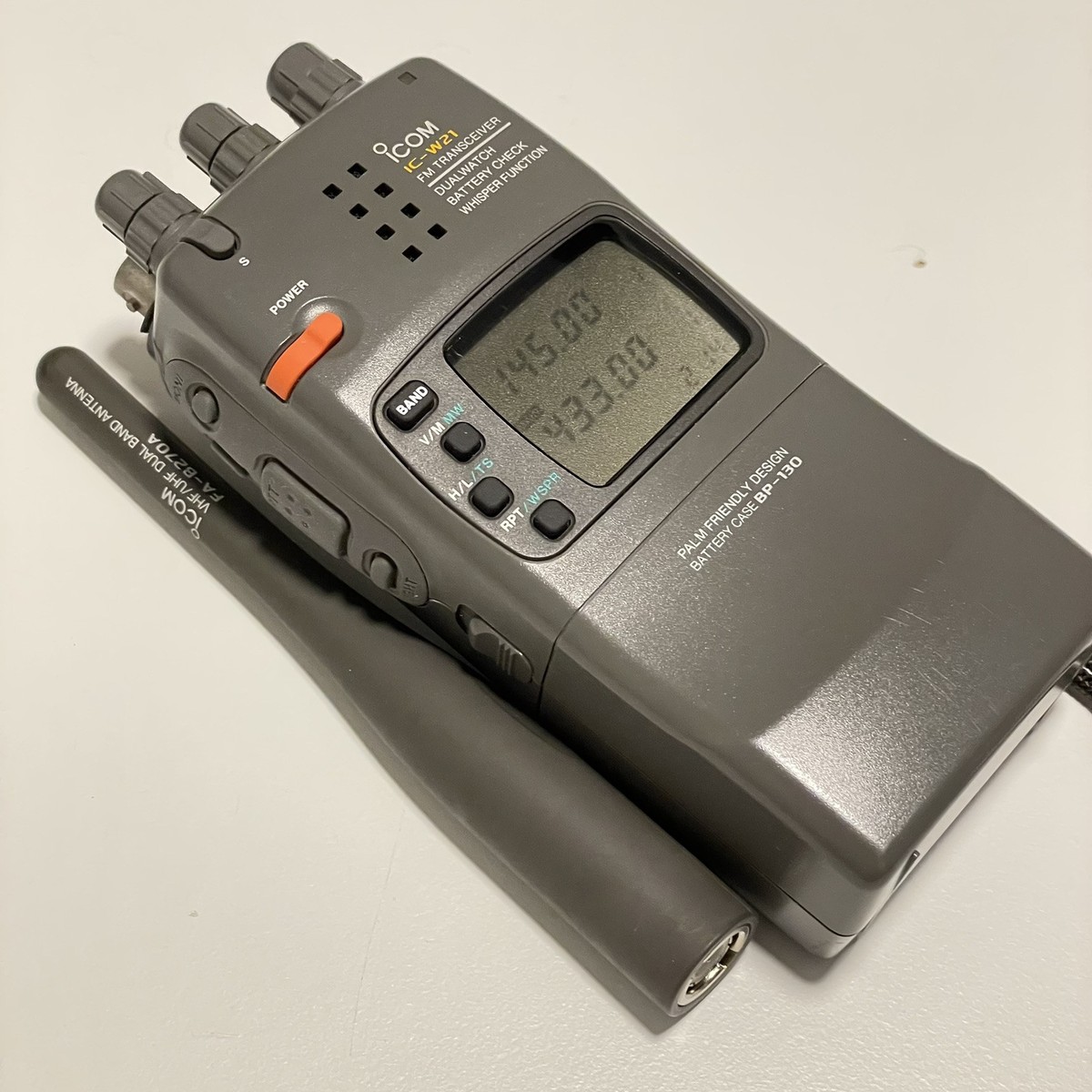 iCOM IC-W21 トランシーバー ジャンク（60s）