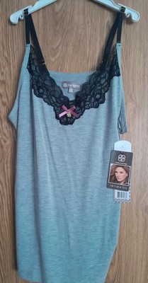 Neues Daisy Fuentes Hemdchen Camisole Gr. L