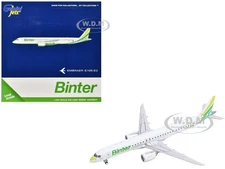 EMBRAER E195-E2 AIRCRAFT "BINTER CANARIAS" 1/400 DIECAST BY GEMINIJETS GJ2281
