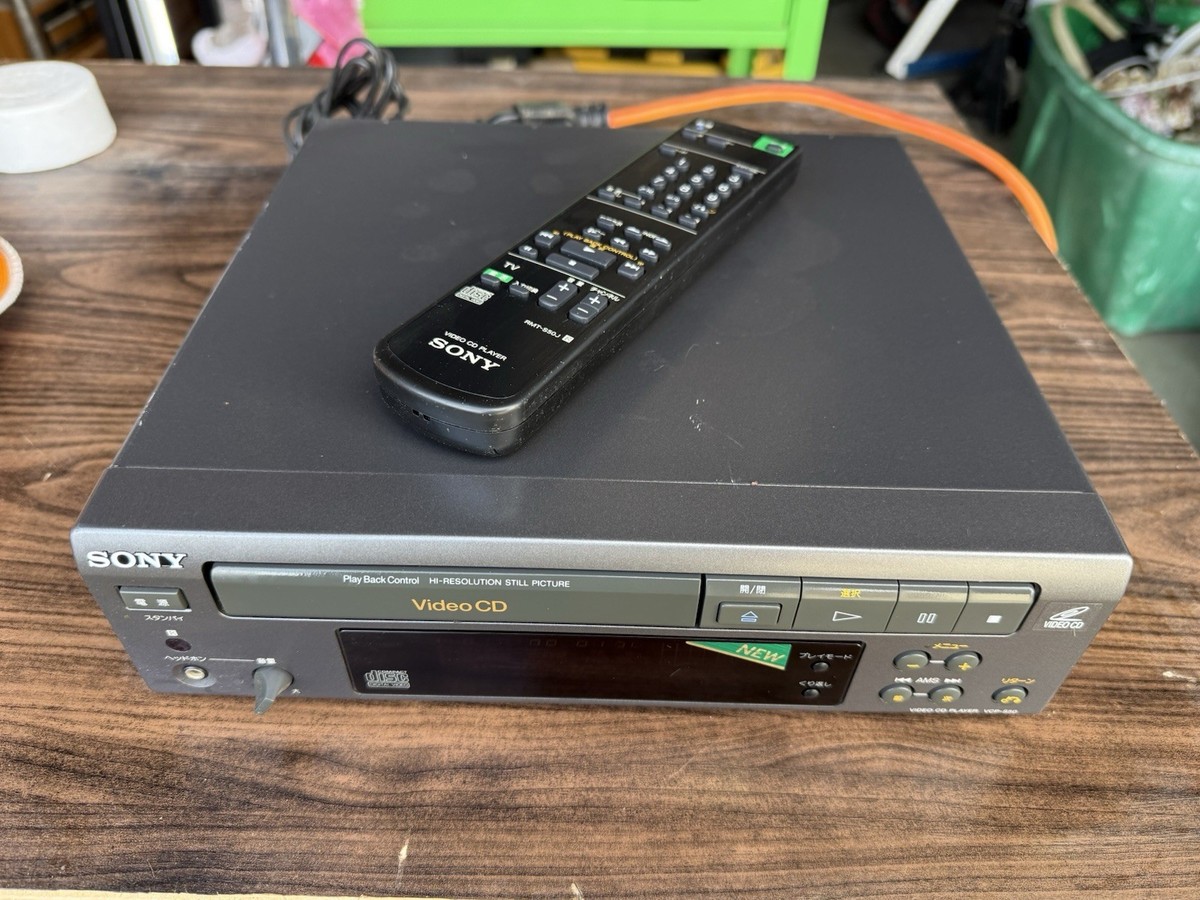 RARE sony cd/vcd player vintage | eBay