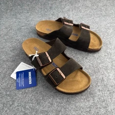 Birkenstock Arizona Mocha Soft Footbed Sandal Women's shoes Brand-new and Box