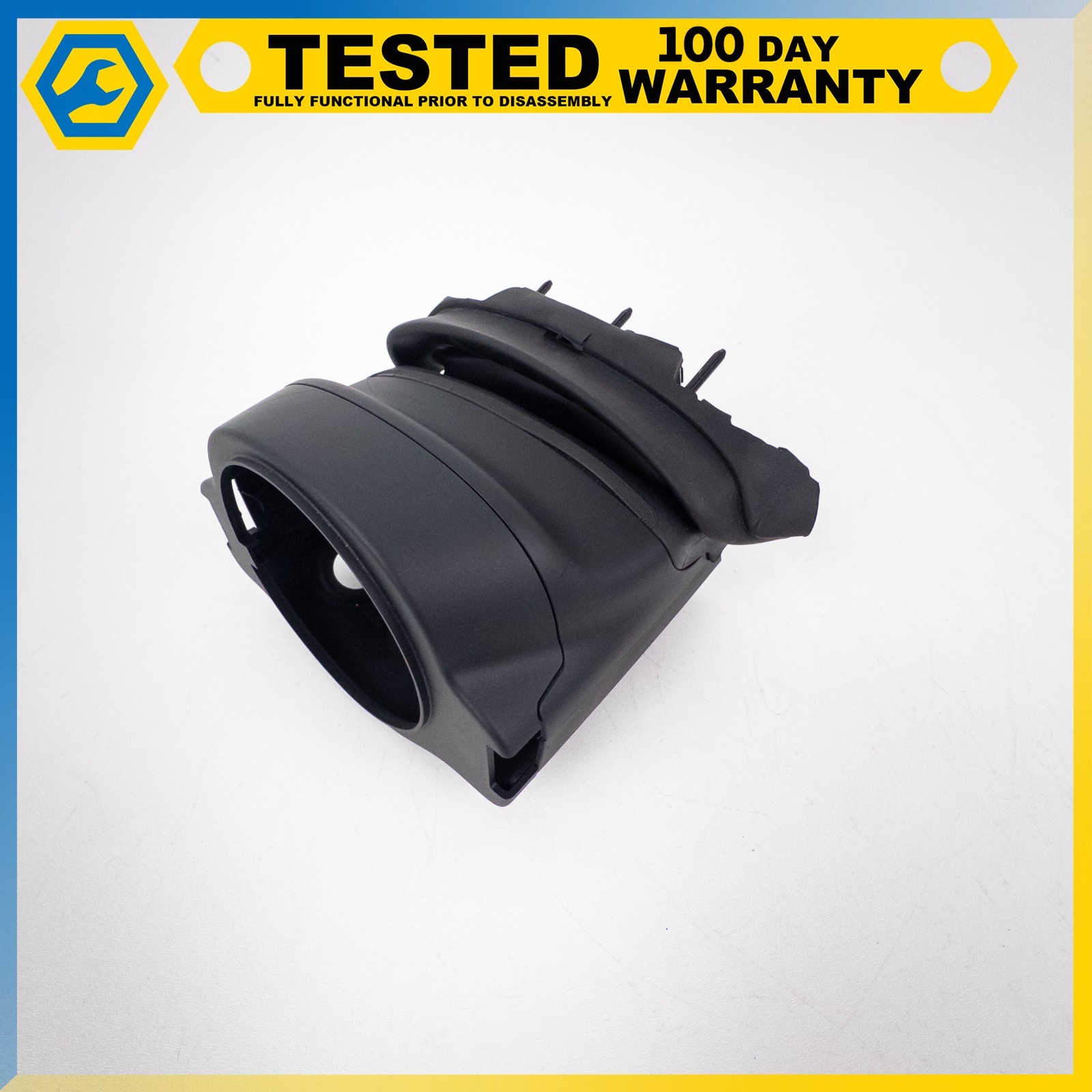 14-19 MASERATI QUATTROPORTE UPPER LOWER STEERING COLUMN COVER TRIM BLACK SET OEM