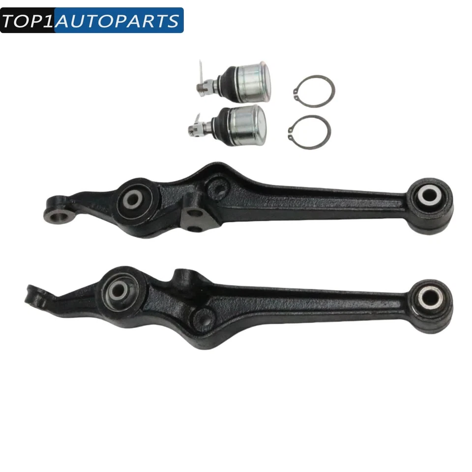 4x Front Lower Control Arms + Ball Joints For Acura CL TL Honda Accord 1998-2002 - Imagem 2 de 4