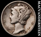 1943-S Silver Mercury Dime-Scarce Better Date No Reserve #i2829