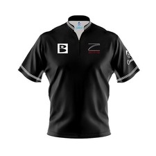 Custom Name - Brunswick Vintage Danger Zone Black Z90B Bowling Jersey Shirts