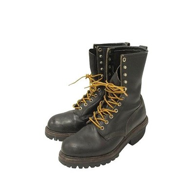 Red Wing Steel Toe Logger Boots Red Wing Logger Work Boots Black