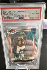 2024 Panini Clearly Donruss - Clearly the Rookies Rome Odunze #11 Blue /49 (RC)