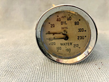 Used Original Smiths Dual Gauge Core Oilwater Gd150205 Austin Healey