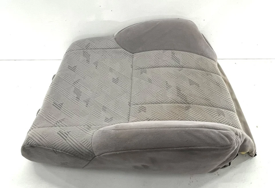 1996-2002 Toyota 4Runner Front Passenger Seat Backrest Cover Cushion Gray CLoth - Image 2 of 4