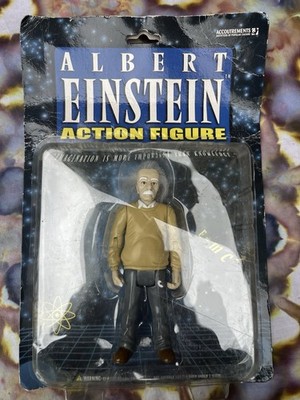 ALBERT EINSTEIN Action Figure 2003 by Accoutrements Unopened Package Brand New