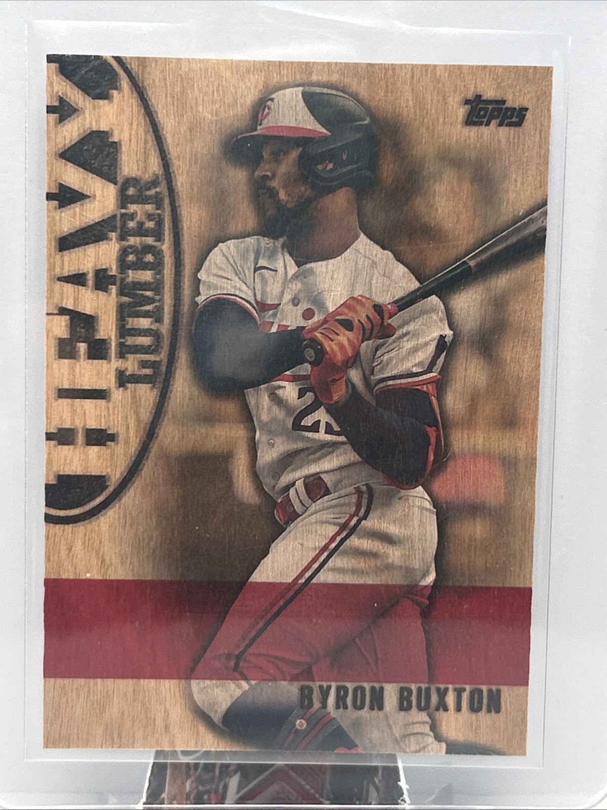 2024 Topps Series 1 - Heavy Lumber Byron Buxton #HL-14