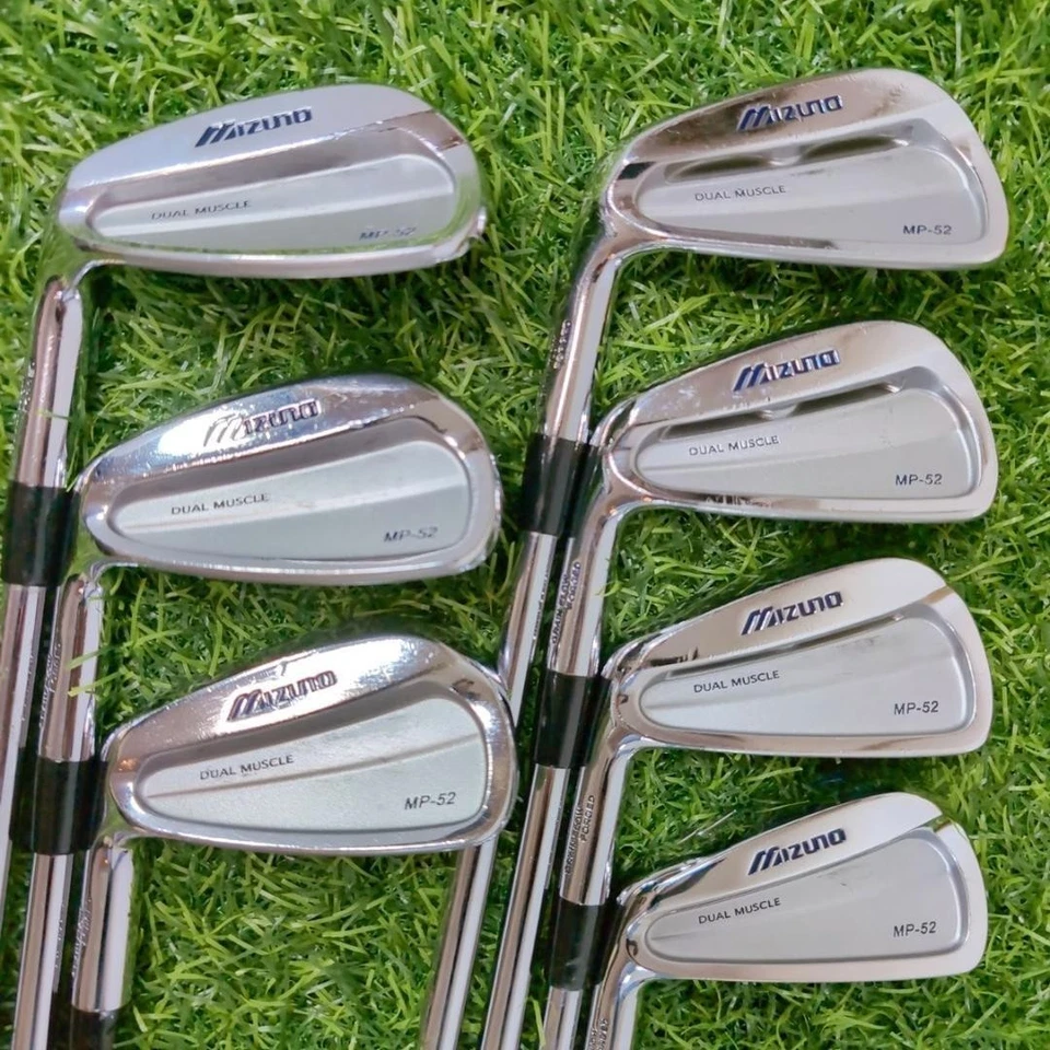◼️7pcs◼️ Lefty Mizuno MP-52 Iron Set 7clubs 4-9,Pw Shaft NS PRO MODUS3 Flex R - Image 3 of 4