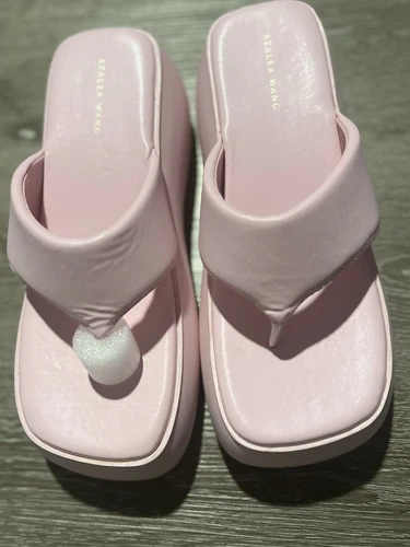 PUMA Sandali Azalea Wang rosa con plateau grossi. Taglia 11 Nuova