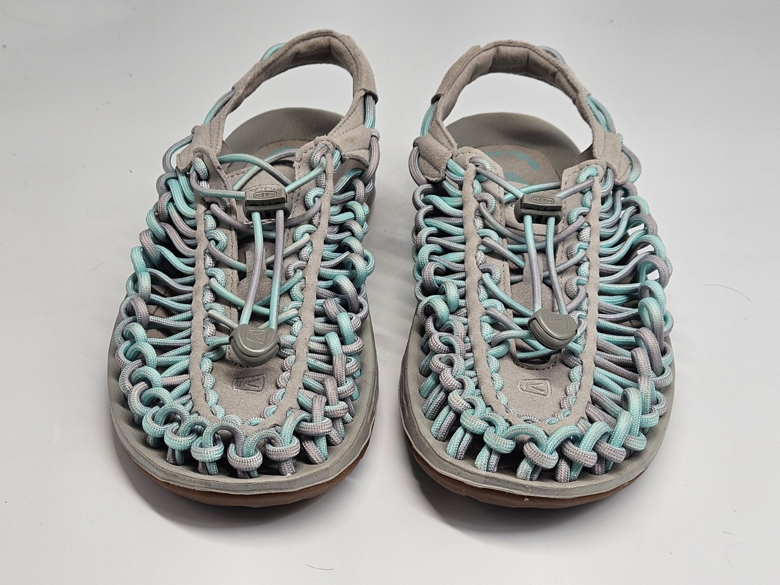 Keen Uneek sandali impermeabili intrecciati donna taglia 8 EU 38 5 grigio acqua 1023059