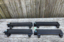 Thule 105012 Vintage Ski Racks Carrier With Locks And Key For Square Bars Thule 105012 Vintage Ski Racks Carrier With Locks And Key For Square Bars