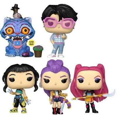Funko Pop KPop Demon Hunters Funko Pop Vinyl Figure Case of 5 for