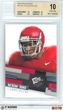 POP 1: Ha Ha Clinton-Dix BGS 10: 2014 Press Pass Pristine Rookie Year Gisto #11