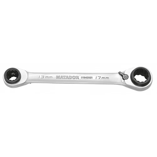 Matador Schraubwerkzeuge 01840001 Doppel-Ratschenringschlüssel Schlüsselwei... - Bild 1 von 8