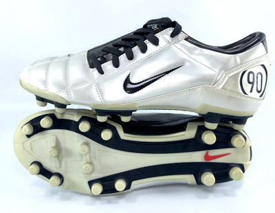 Nike Total 90 III FG 308231-103 US12 UK11 White Men's Cleats