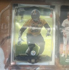 Topps 2014 Topps Chrome Ryan Shazier #218 Rookie Card Pittsburgh Steelers. rookie card picture