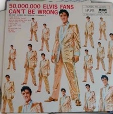 Vinyl LP , 50.000.000 Elvis Fans Cant BE WRON...