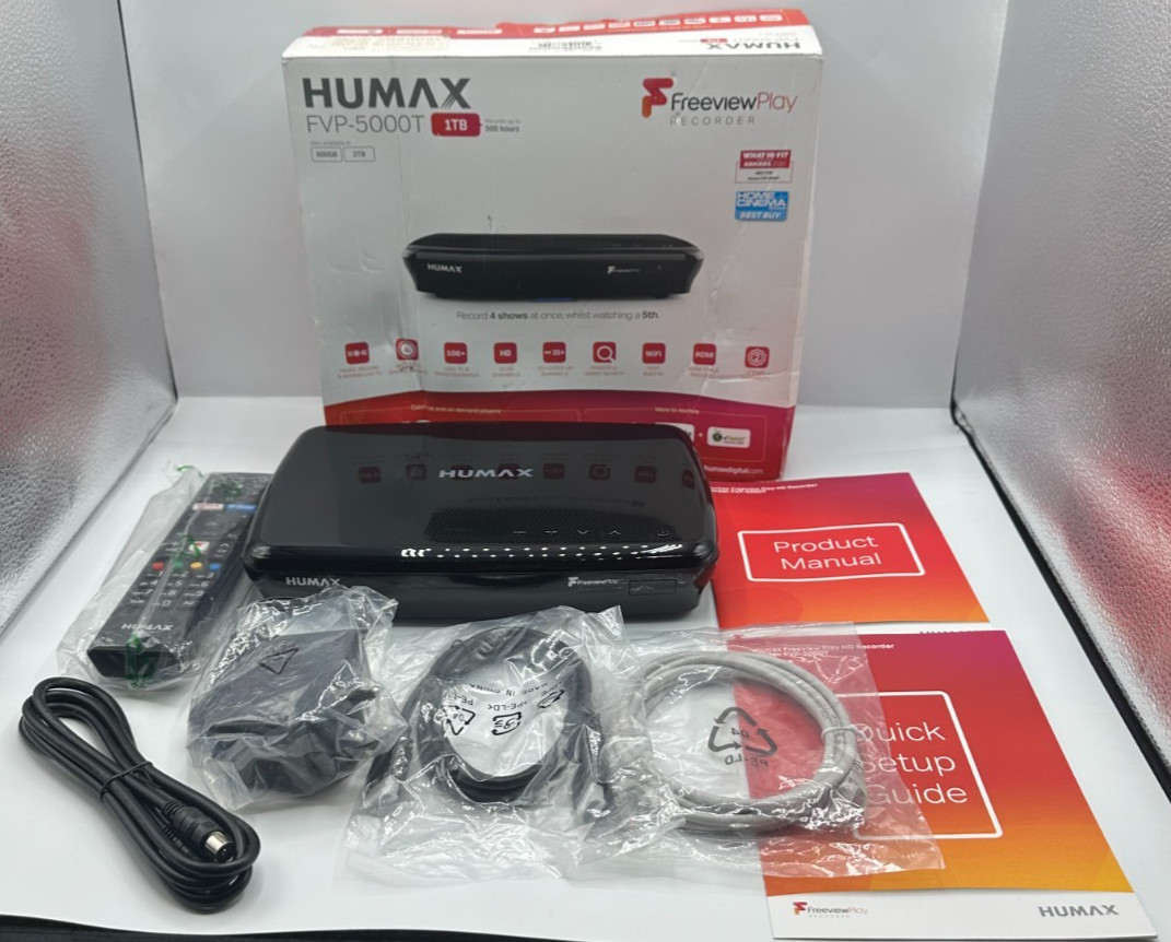 Humax Freeview Play HD FVP-5000T 1 TB Smart TV Box